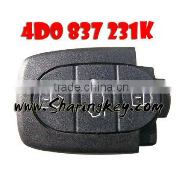 Audi 3 Button Remote Control(4D0837231K 433MHZ)