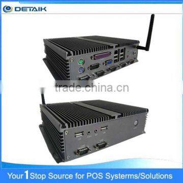 2015 High Performance Fanless Industrial Mini PC with Versatiel I/O Support DBOX25N