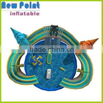 New Point 0.6 mm -0.9 mm PVC Dinosaur Inflatable Water Park photo-4