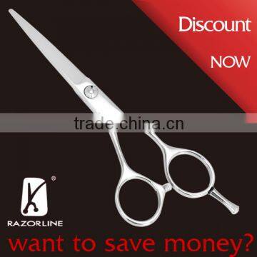 R22/ Stainless steel 56-57HRC, SGS certificate, professional barber scissor