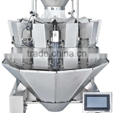 High speed high accuracy automatic multihead combination weigher for Frozen food packing and filling machine