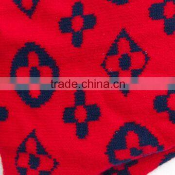 2014 Winter New Flower Pattern Baby Kids Knitted Circle Scarf photo-3