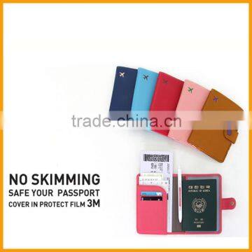 Mini Cheaper Colors Multifunctions Prevent Demagnetization Travel Passport Holder