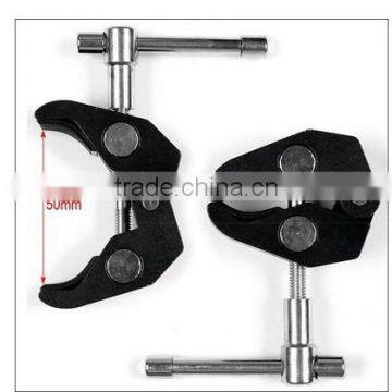Large crab clamps universal multi-function clip to 1/4-3/8 screw holes flash bracket Photographic equipment