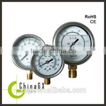 All Stainless Oil Filled Pressure Gauge