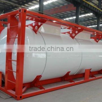 20ft lng tank container from container yard