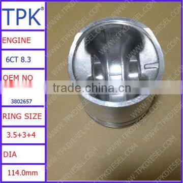 6CT,6CT8.3 Engine Repair Parts Piston Kit 3929161 3802657 photo-2