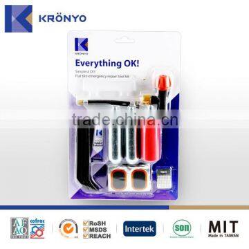 KRONYO vulcanizing rubber patch co2 gas cylinder connection pipe