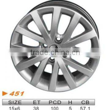 alloy wheel,VW 15"x6.0 451