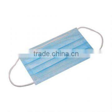 3-ply Disposable Ear-loop Face Mask in FDA,CE,ISO Standard