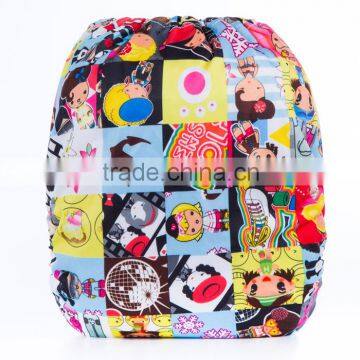 Parents Choice Cartoon Character Fitting Breathable Natural Bulk Cloth Diapers photo-5