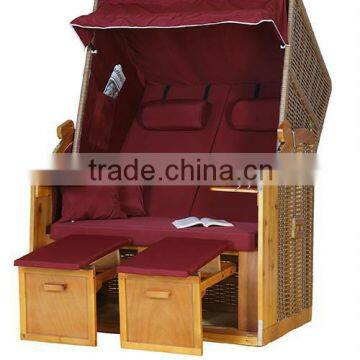 Wicker Roofed Beach Chair photo-3
