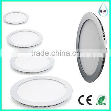 2016 Hot sell 15W 18W Super thin warranty 2 year recessed round LED panel light                        
                                                Quality Choice