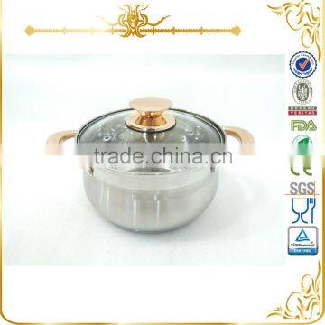 Newest stainless steel 18cm casserole hot sale Asia market MSF-3848-2