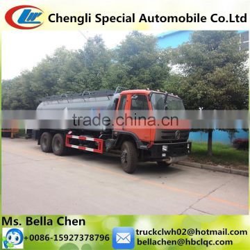 6*4 DONGFENG Chemical Liquid Tanker Truck, Sulfuric Acid Tank Truck