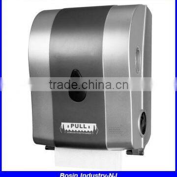 plastic jumbo roll auto cut tissue dispenser