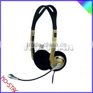 Mutimedia Popular Style Cute Light Weight Small Hi-Fi Stereo Headsets for PC and Gaming with Microphone and Volume control