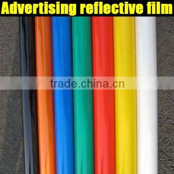 Hot sale advertisement reflective PVC film