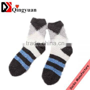 custom soft towel cotton wholesale stripe high quality children terry socks