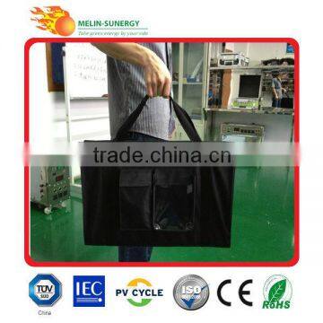 120W Portable Folding Solar 12V Charger