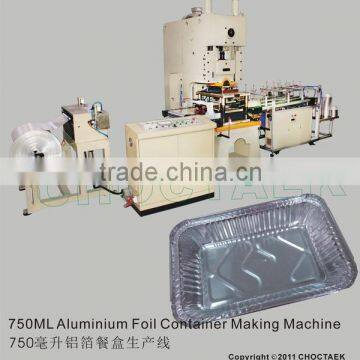 750ML aluminium foil container production line CTJF-60T