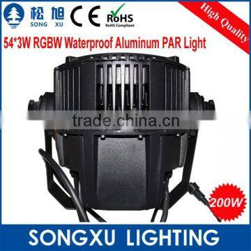Rgbw Led 54 3w Par Light IP65 dj Lighting Led for Event photo-4