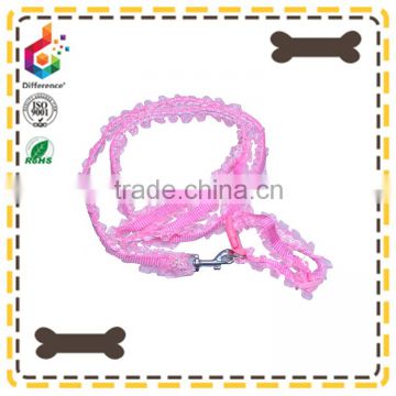 Nlylon rope colourful pet lace leash