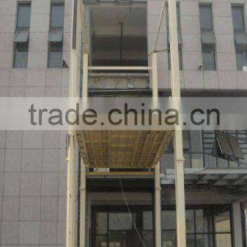 warehouse 2.4m vertical lifting platform, cargo lift