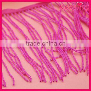 Wholesale beaded fringe trim WTP-1252