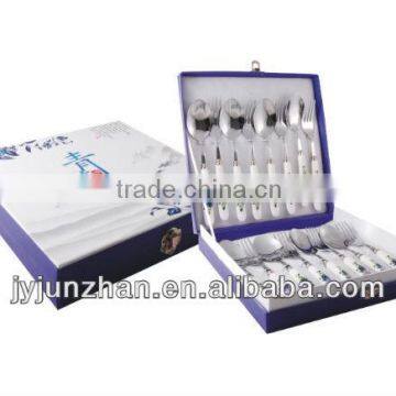 Porcelain gift cutlery made by Junzhan Factory and sell directly