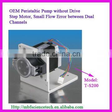 OEM Peristaltic Pump without Drive, Model: T-S200, Adopt Step Motor, Small Flow Error Between Dual Channels