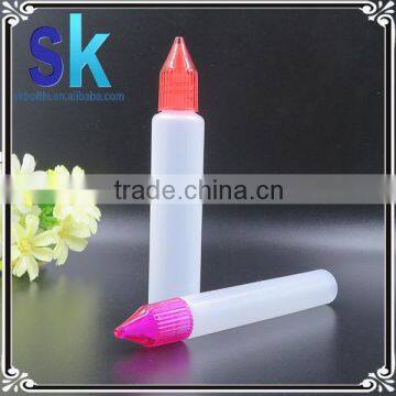 Empty 15ml 30ml unicorn bottle for e liquid bottle