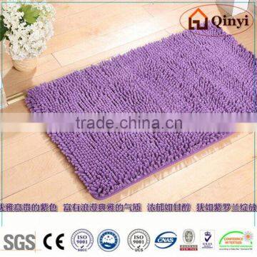 NEW Microfiber chenille pet mat with logo / Chenille mat-QINYI