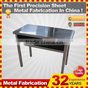 kindle 2014 new professional customized galvanized folding metal desk tray