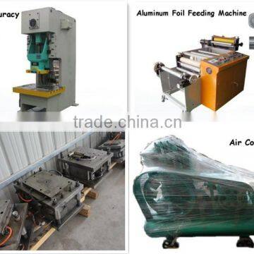 aluminum plate making machine/aluminum foil container embossing machines