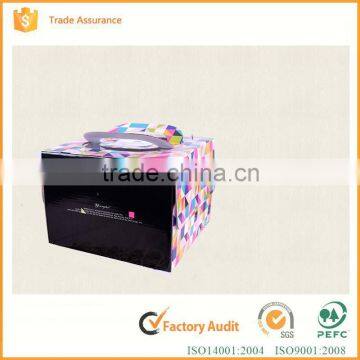 high quality difference shape strong carton recyled cake box