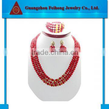 Hot-selling China design most popular necklace earrings jewelry set