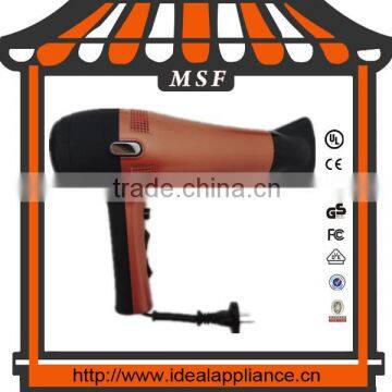 new design professional retractable hair dryer with comb