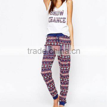 Wholesale Soft Fair Isle Pajama Set For Women                        
                                                Quality Choice