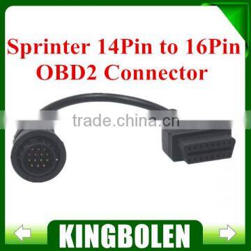 Sprinter 14Pin to 16Pin Adapter Cable Connector Cable sprinter 14 PIN Connector Cable