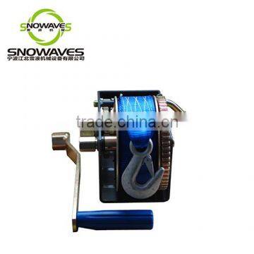 4500lbs Powder Marine Manual Hand-Crank Winch With Removable Handle