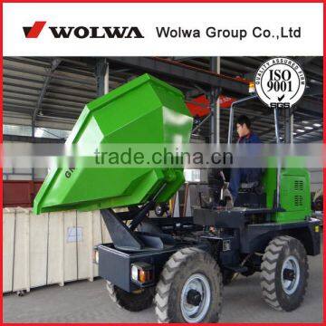 3 ton Mini wheel hydraulic dumper for sale