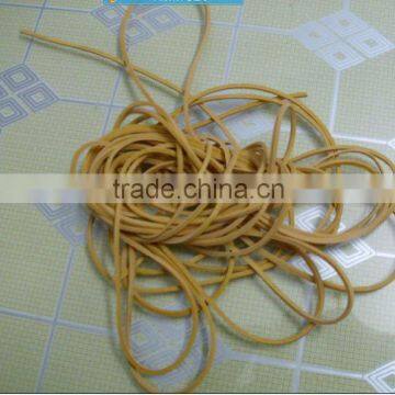 colorful square (oblate)rubber thread