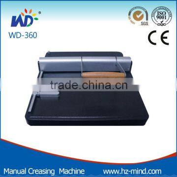 manually paper creasing making machine (WD-360)