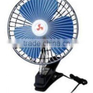osillating metal guard front plasctic behind car fan