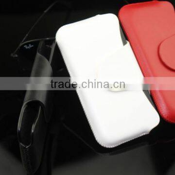 Real Leather case for Apple iPhone Wallet Cover case for iphone 4 4s