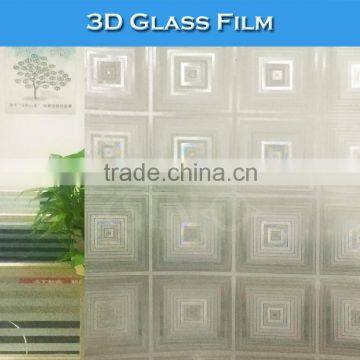 D701 1.22x50M 3D Glass Film Window Design PVC Sticker photo-6