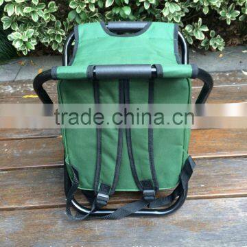 folding BACKpack cooler stool 3 in 1