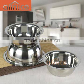 hot promotion stainless steel mixing bowl /salad fruit bowl set