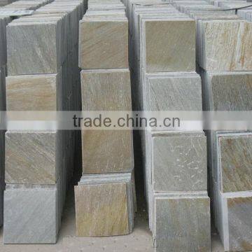 cheap yellow slate stone landscaping stone